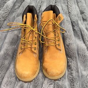 Timberland Kids Tan Boots
